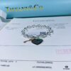692fd65f99f2d84055c8a8e2 Tiffany Heart-shaped Thick Chain Bracelet with Pin Buckle, High-Definition Engraving Inside and Out, Authentic Detailing
