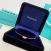 692fd66799f2d84055c8a8ee 925 Tiffany & Co. Pearl Bracelet, Authentic Sterling Silver 'Love Bean' Design, Double-Sided Wear with Official Logo Stamp