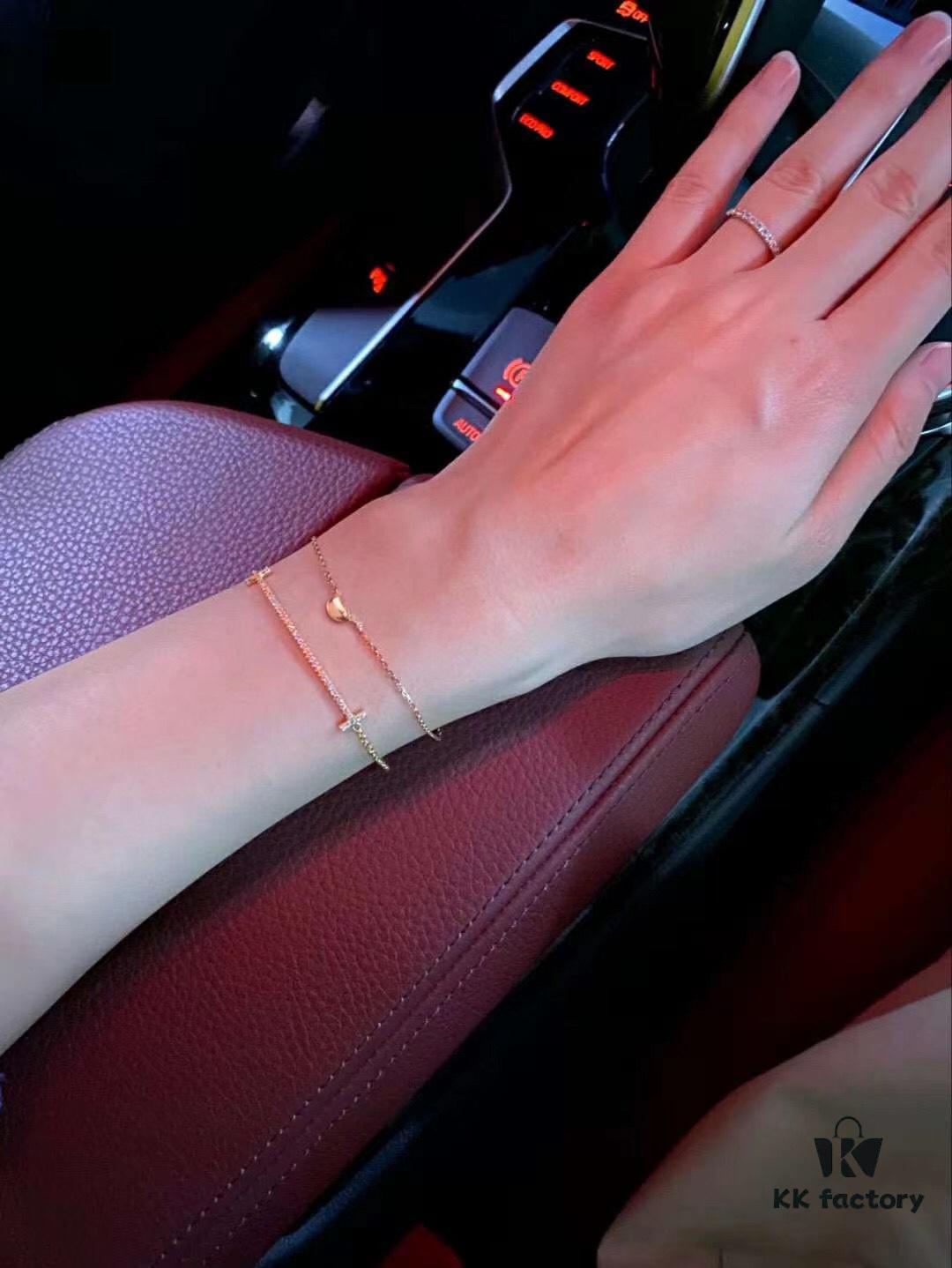 692fd66999f2d84055c8a8f3 925 Tiffany & Co. Pearl Bracelet, Authentic Sterling Silver 'Love Bean' Design, Double-Sided Wear with Official Logo Stamp