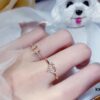 692fd67099f2d84055c8a906 Tiffany & Co. Heart Ring in 925 Sterling Silver, Exquisite and Elegant Design