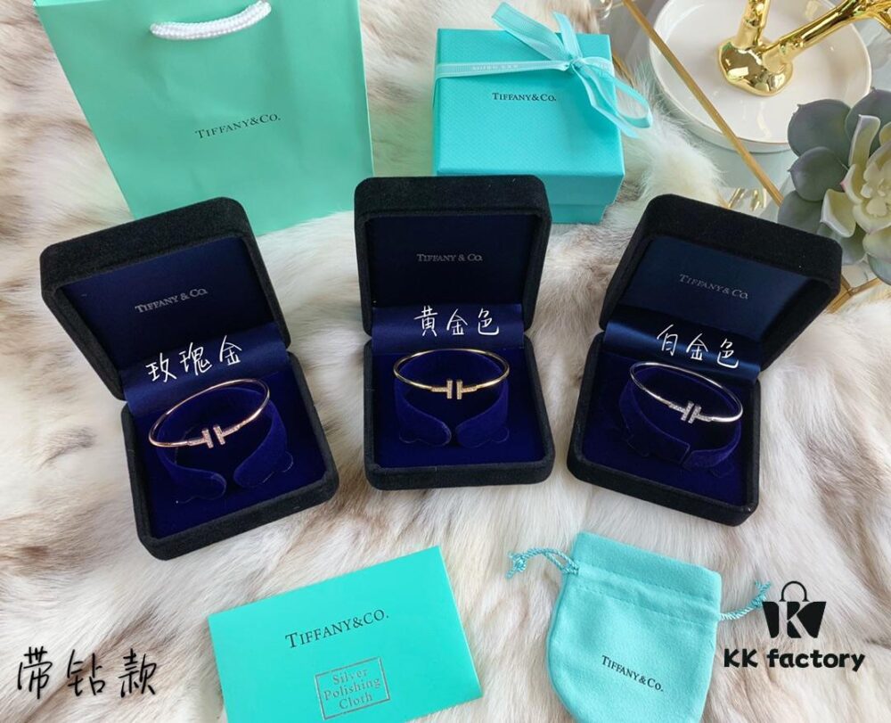 692fd68199f2d84055c8a939 Tiffany & Co. Classic T-Shape Diamond Double-T Bracelet