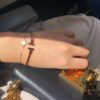 Tiffany & Co. Classic T Collection Smooth Double T Bracelet