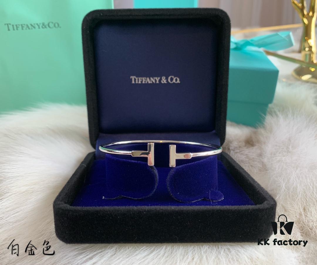 692fd68999f2d84055c8a94d Tiffany & Co. Tiffany Classic T-Shape Smooth Double T Bracelet