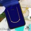 692fd69199f2d84055c8a95a Tiffany & Co. Diamond-Set Smiley Necklace - Premium 1:1 Craftsmanship, 18K Gold Plated with Genuine Logo and Original Chain Design