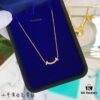 692fd69199f2d84055c8a95c Tiffany & Co. Diamond-Set Smiley Necklace - Premium 1:1 Craftsmanship, 18K Gold Plated with Genuine Logo and Original Chain Design