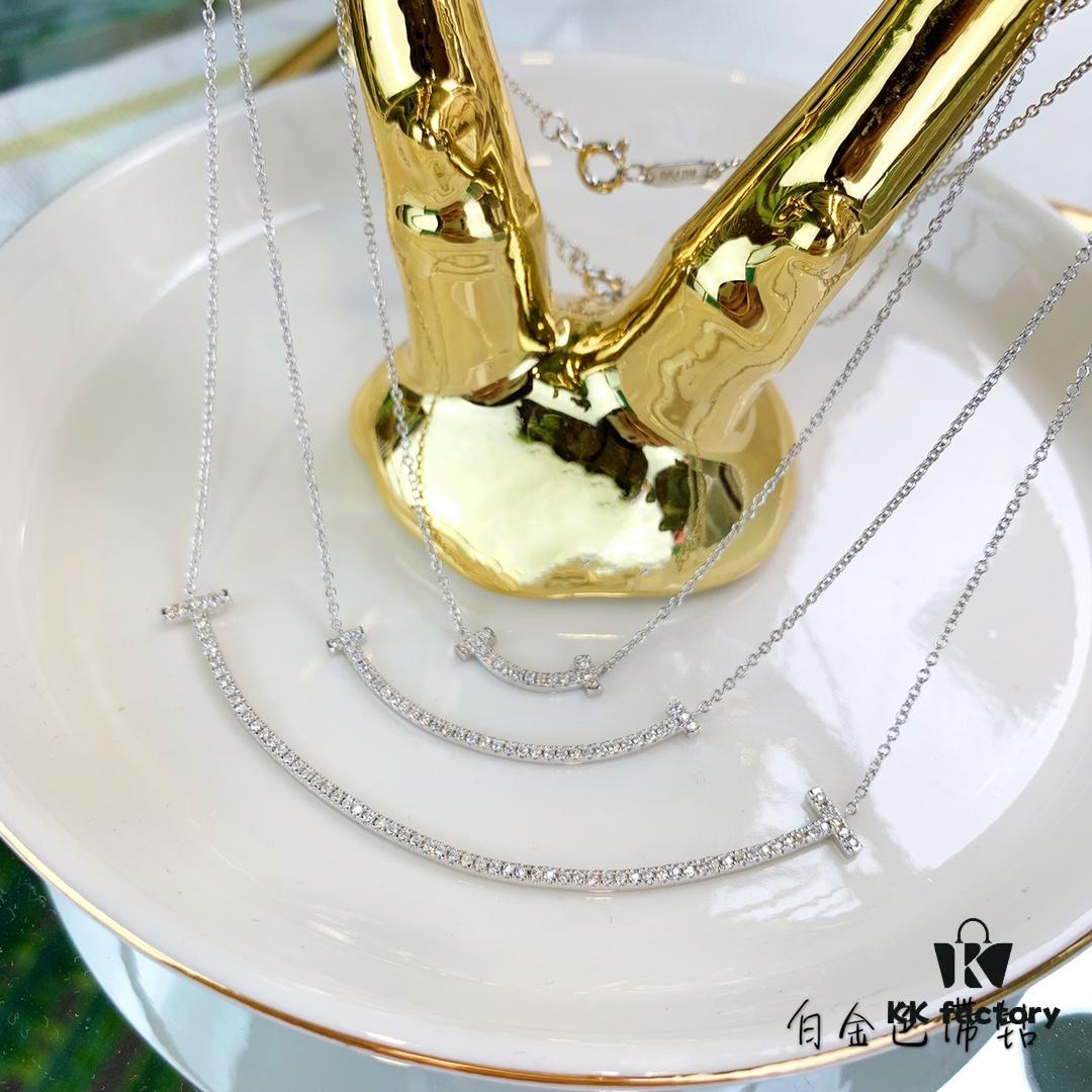 692fd69599f2d84055c8a964 Tiffany & Co. Diamond-Embedded Smile Necklace - Premium 1:1 Craftsmanship, 18K Gold Plated with Genuine Diamond Details