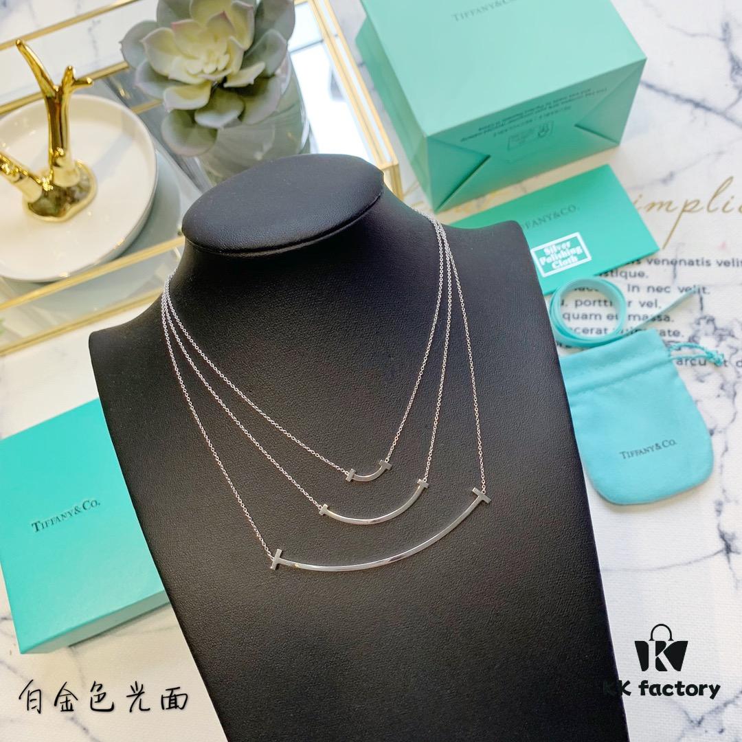 692fd69999f2d84055c8a96a Tiffany & Co. Smooth Finish Smile Necklace