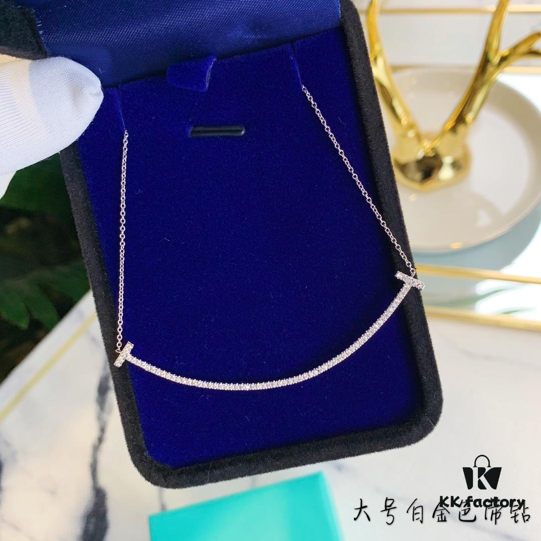 692fd69e99f2d84055c8a972 Tiffany & Co. Diamond-Embedded Smile Necklace - Premium 1:1 Craftsmanship, 18K Gold Plated with Genuine Diamond Details