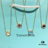 Tiffany & Co. Circle Double T Necklace, Each Color Perfectly Matched, Beautiful! Mini Style ❤️ In Love