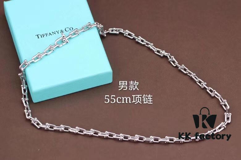 692fd6c199f2d84055c8a9ba New Arrival 💗 Horseshoe U-Shaped Necklace and Bracelet Set in 925 Silver, Non-Fading! Tiffany & Co. Style Silver U-Clasp Couple Matching Set