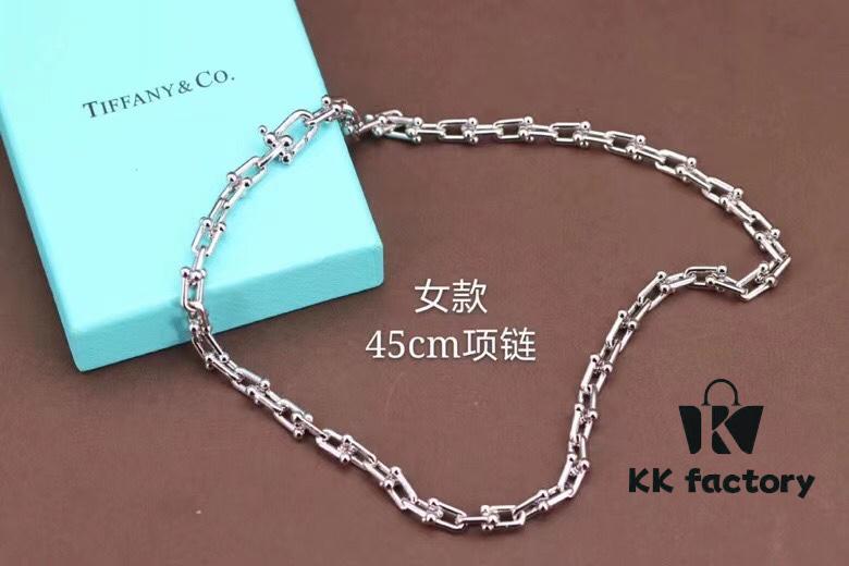 692fd6c299f2d84055c8a9bc New Arrival 💗 Horseshoe U-Shaped Necklace and Bracelet Set in 925 Silver, Non-Fading! Tiffany & Co. Style Silver U-Clasp Couple Matching Set