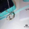 692fd6c499f2d84055c8a9bf Tiffany Classic Heart Ring Cross Necklace, 925 Sterling Silver Elegant Plated High-End Women's Fashion Jewelry