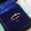 692fd6c599f2d84055c8a9c2 Tiffany & Co. T-Shape Full Diamond Ring in Rose Gold and White Gold