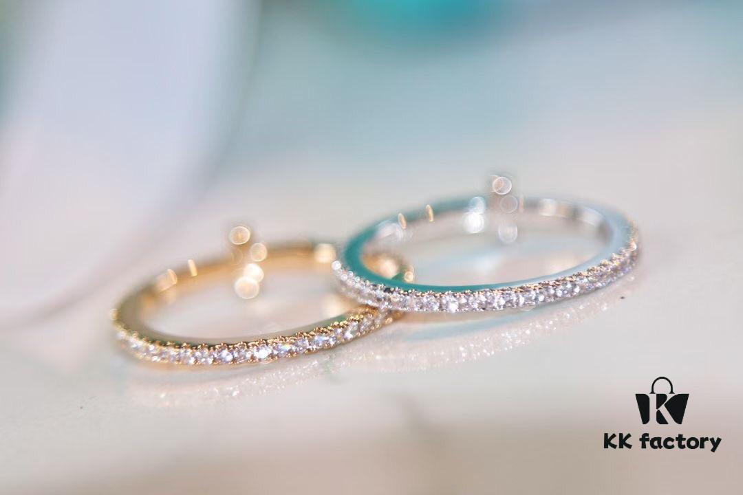 692fd6c799f2d84055c8a9c7 Tiffany & Co. T-Shape Full Diamond Ring in Rose Gold and White Gold