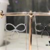 692fd6d899f2d84055c8a9e5 New Arrival! Tiffany & Co. Full Diamond Bow Necklace - Imported High-Carbon Diamond Version, 925 Sterling Silver Plated with White Gold