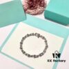 Tiffany Silver U-Shaped Clasp Women's Bracelet, Sterling Silver