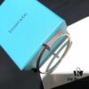 692fd6e699f2d84055c8aa06 Tiffany 2020 T1 Collection Wide Half-Diamond Bracelet Exclusive Launch High-End Custom Goddess Style Elegant and Refined Design Exuding Subtle Confidence