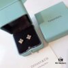 692fd6e999f2d84055c8aa0c Tiffany & Co. Schlumberger Collection Cross Four-Diamond Stud Earrings, Minimalist and Versatile, Yellow Gold Tone, Premium S925 Sterling Silver Plated with 14K Gold, Dual-Tone Plating