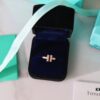 692fd6f499f2d84055c8aa29 Tiffany & Co. 2019 New Arrival Two T Asymmetric Open Ring in White Mother-of-Pearl with 18K Rose Gold Plated S925 Sterling Silver