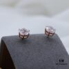 692fd6f599f2d84055c8aa2a Moissanite Stud Earrings - Classic Six-Prong Design in Rose Gold
