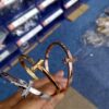 692fd70299f2d84055c8aa41 Tiffany & Co. T Collection Asymmetrical Wide Bracelet, Imported Gold-Plated Material with High-Carbon Diamonds, Celebrity Style Worn by Yang Mi, Yi Yangqianxi, Joey Yung