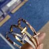 692fd70799f2d84055c8aa4a Tiffany & Co. T Collection Asymmetrical Wide Bracelet, Imported Gold-Plated Material with High-Carbon Diamonds, Celebrity Style Worn by Yang Mi, Yi Yangqianxi, Joey Yung