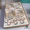 692fd70c99f2d84055c8aa55 Tiffany Mother-of-Pearl Diamond-Set Double T Ring Collection — 925 Sterling Silver Craftsmanship Version