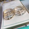 692fd70e99f2d84055c8aa5a Tiffany Mother-of-Pearl Diamond-Set Double T Ring Collection — 925 Sterling Silver Craftsmanship Version