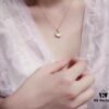 692fd71799f2d84055c8aa6e Qeelin Yu Yi Collection Ruyi Double Diamond Lock Necklace
