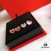 692fd72d99f2d84055c8aa8e Qeelin Yu Yi Collection Lucky Lock Stud Earrings Inspired by Traditional Chinese Lock Pendants