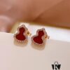 692fd74a99f2d84055c8aab4 Good Fortune and Double Blessings: Qilin Chinese-Style Mini Gourd Stud Earrings