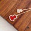 692fd75699f2d84055c8aac6 New Arrival Qeelin Kylin Green Jadeite Double Gourd Necklace