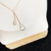 692fd75a99f2d84055c8aaca New Arrival Qeelin Kylin Green Jadeite Double Gourd Necklace