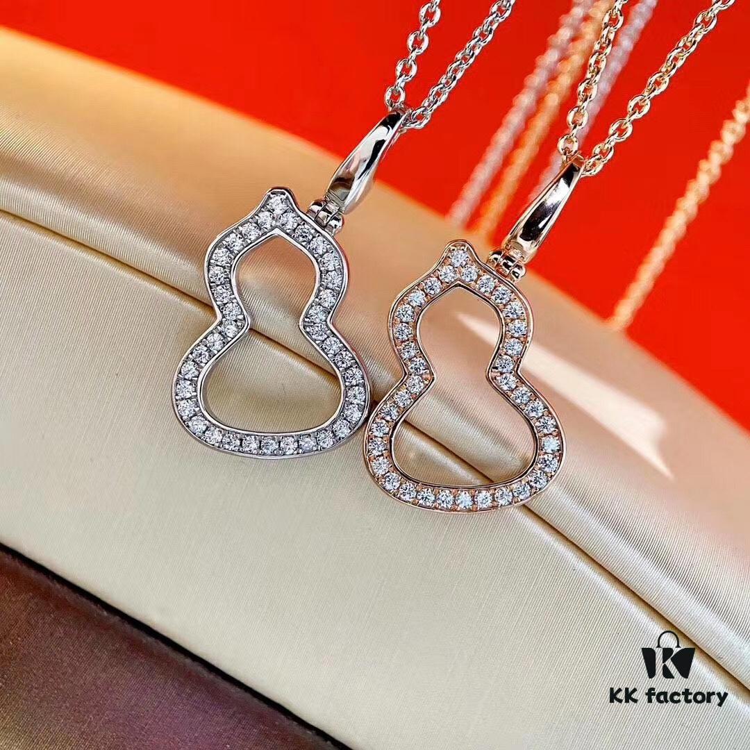 692fd76a99f2d84055c8aae9 Qeelin Gourd Necklace – Exquisite 925 Sterling Silver with Rose Gold and White Gold Plating, Symbolizing Blessings, Prosperity, Health, Longevity, and Auspiciousness