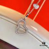 692fd76d99f2d84055c8aaee Qeelin Gourd Necklace – Exquisite 925 Sterling Silver with Rose Gold and White Gold Plating, Symbolizing Blessings, Prosperity, Health, Longevity, and Auspiciousness