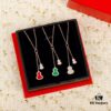 692fd78899f2d84055c8ab16 Qeeli@ Kirin Gourd Jewelry Combines Chinese Elements with Modern Design, Red Agate in Wulu Shape Resembles Brilliant Red Leaves and Blooming Flowers, Adorned for Spring Blessings, Crafted in 925 Sterling Silver