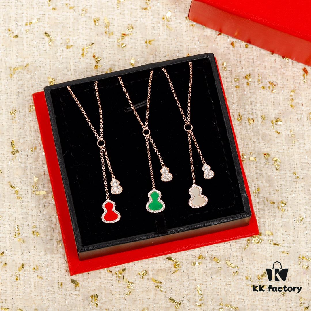692fd78899f2d84055c8ab16 Qeeli@ Kirin Gourd Jewelry Combines Chinese Elements with Modern Design, Red Agate in Wulu Shape Resembles Brilliant Red Leaves and Blooming Flowers, Adorned for Spring Blessings, Crafted in 925 Sterling Silver