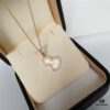 Medium Natural Stone Gourd Necklace ✨ Vermeil High-End Version