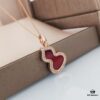 692fd7a499f2d84055c8ab45 Medium Natural Stone Gourd Necklace ✨ Premium Vermeil Version