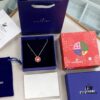 692fd7ad99f2d84055c8ab58 2 pcs Original Design SWAROVSKI 2021 New Year Flower of Fortune Necklace - Chinese New Year Red Limited Edition in Collaboration with The Palace Museum