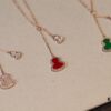 692fd7c199f2d84055c8ab83 Kirin New Double Gourd Necklace, Lucky Jewelry with Carnelian and Diamond Accents
