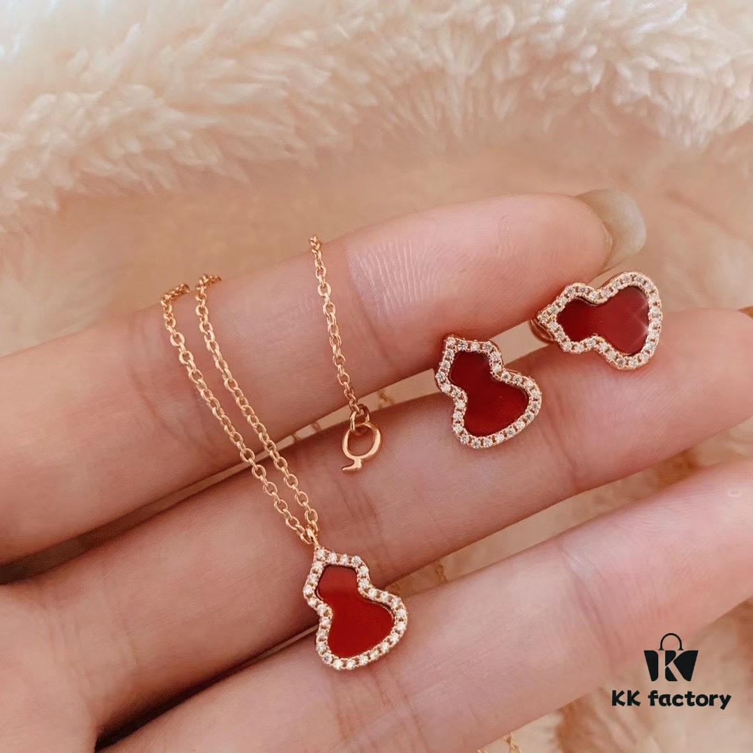Kirin Gourd Set: Necklace + Stud Earrings = Free Shipping!