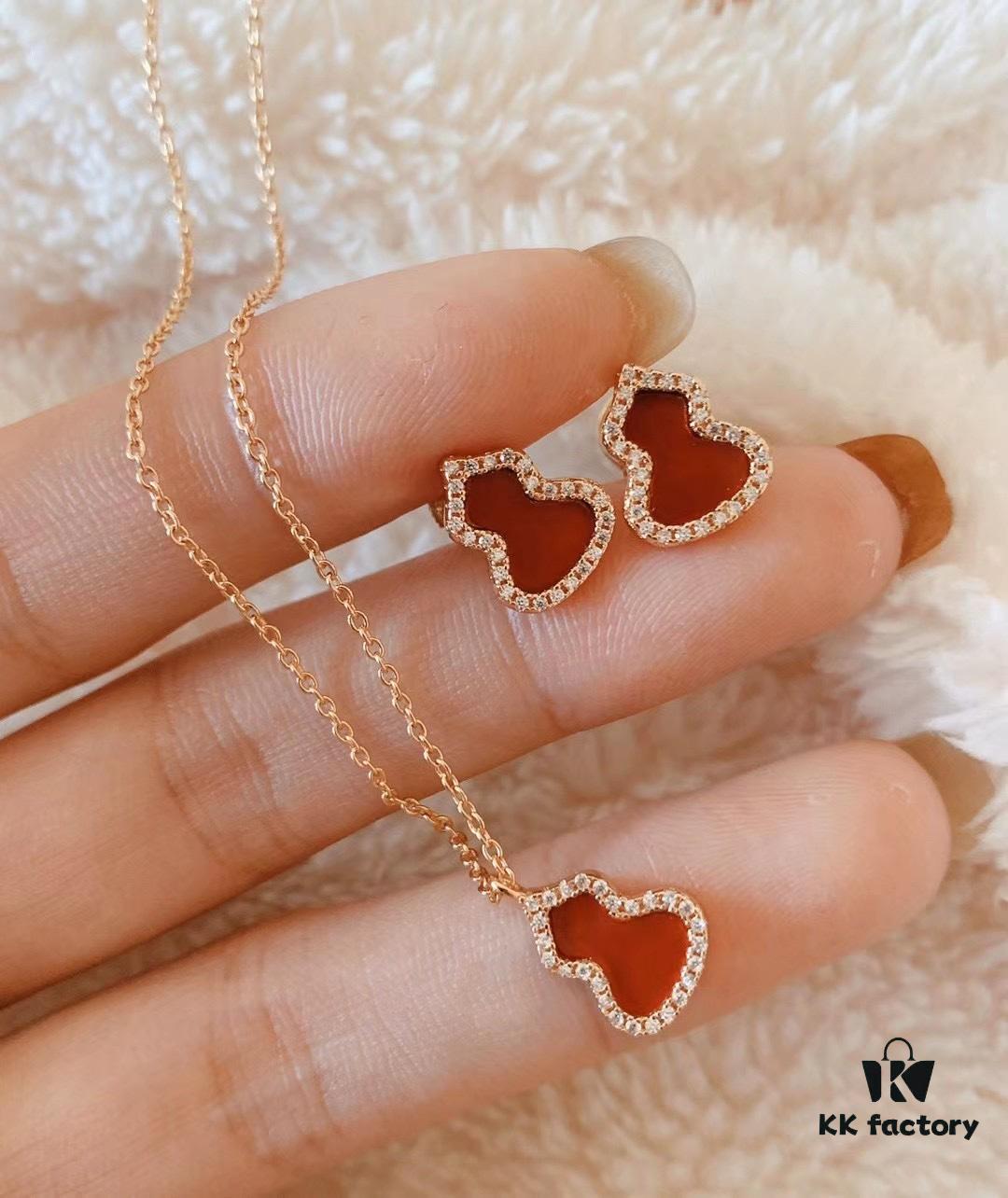Kirin Gourd Set: Necklace + Stud Earrings = Free Shipping!