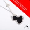 692fd7d599f2d84055c8abab Double Gourd Necklace Qeeli@ Kirin Gourd Jewelry Combines Chinese Elements with Modern Design, Red Agate in Gourd Shape Resembling Vibrant Red Leaves and Blooming Flowers