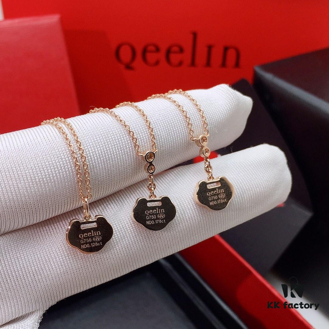 Kirin Auspicious Necklace - Available in Multiple Colors