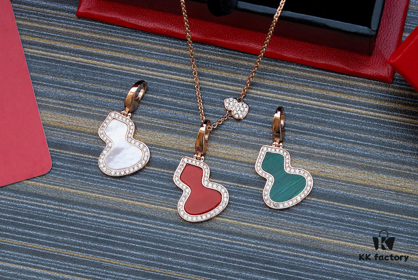 【V Gold Version】Large Kylin Gourd Necklace