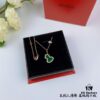 692fd80c99f2d84055c8abec Kirin Gourd Necklace, Stylish and Versatile with Thick Gold Plating, Real Gold Look, Eight-Heart Eight-Arrow High-Carbon Diamond, Small and Exquisite