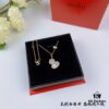 692fd80c99f2d84055c8abed Kirin Gourd Necklace, Stylish and Versatile with Thick Gold Plating, Real Gold Look, Eight-Heart Eight-Arrow High-Carbon Diamond, Small and Exquisite