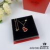 692fd80d99f2d84055c8abee Kirin Gourd Necklace, Stylish and Versatile with Thick Gold Plating, Real Gold Look, Eight-Heart Eight-Arrow High-Carbon Diamond, Small and Exquisite