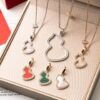 692fd80d99f2d84055c8abf2 Kirin Inlaid Diamond Hollow-out Gourd - Necklace